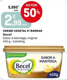 Intermarché Creme vegetal p/ barrar becel promoção