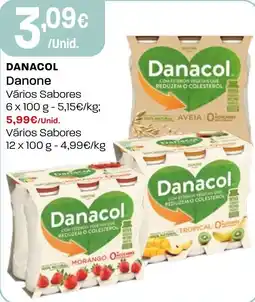 Intermarché Danacol danone promoção