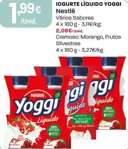 Intermarché Iogurte líquido yoggi Nestlé promoção