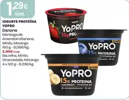 Intermarché Iogurte proteína yopro Danone promoção