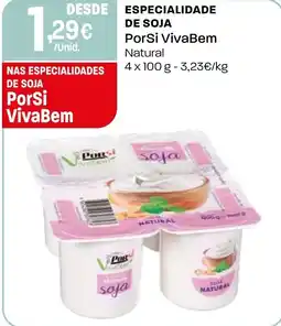 Intermarché Especialidade de soja PorSi VivaBem promoção