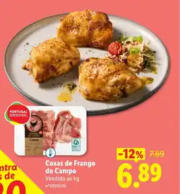 Lidl Coxas de Frango do Campo promoção
