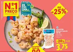 Lidl OCEAN SEA Miolo de Camarão 60/80 promoção