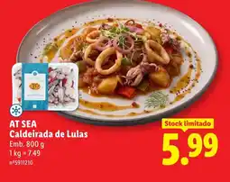 Lidl AT SEA Caldeirada de Lulas promoção