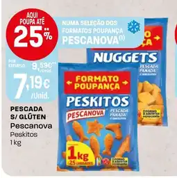 Intermarché Pescada s/ glúten Pescanova promoção