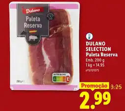 Lidl DULANO SELECTION Paleta Reserva promoção