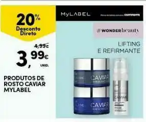 Continente Bom dia Cuidado facial mylabel promoção