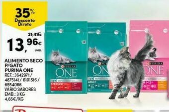 Continente Bom dia Ração para gatos purinaone promoção
