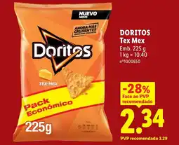 Lidl DORITOS Tex Mex promoção