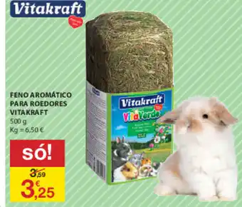 E.Leclerc Feno Aromático para Roedores Vitakraft 500g promoção