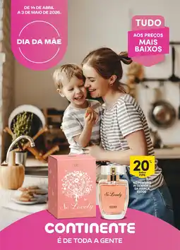 Continente No perfume p/senhora da marca elode promoção