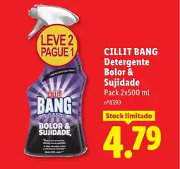 Lidl CILLIT BANG Detergente Bolor & Sujidade promoção