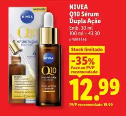 Lidl NIVEA Q10 Sérum Dupla Ação promoção