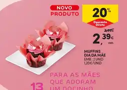 Continente Muffins dia da mãe promoção