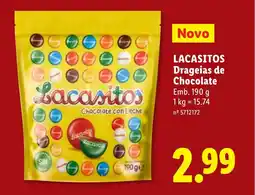 Lidl LACASITOS Drageias de Chocolate promoção