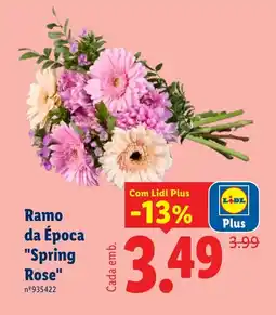 Lidl Ramo da Época "Spring Rose" promoção