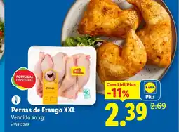 Lidl Pernas de Frango XXL promoção