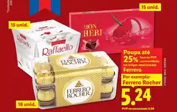 Lidl Ferrero rocher promoção