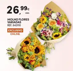 Continente Molho flores variadas promoção
