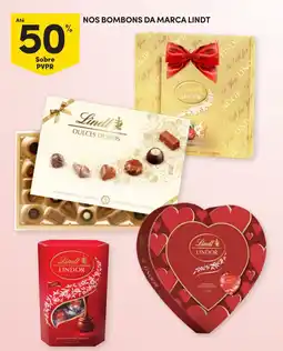 Continente Nos bombons da marca lindt promoção