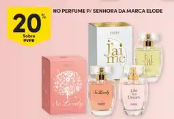 Continente No perfume p/ senhora da marca elode promoção