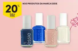 Continente Nos produtos da marca essie promoção