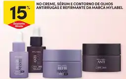 Continente No creme, sérum e contorno de olhos antirrugas e refirmante da marca mylabel promoção