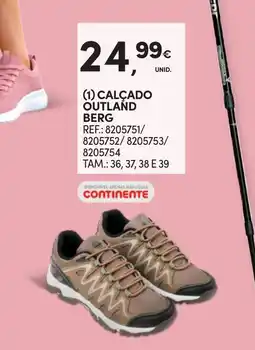 Continente Calçado outland berg promoção