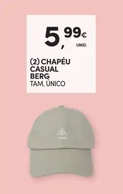 Continente Chapéu casual berg promoção