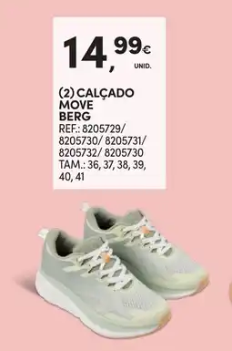 Continente Calçado move berg promoção