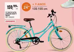 Continente Bicicleta junior minty berg promoção