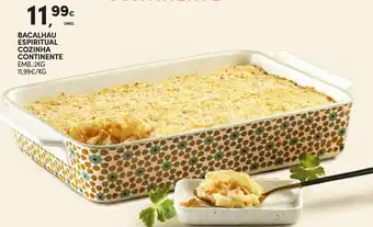 Continente Bacalhau espiritual cozinha continente promoção