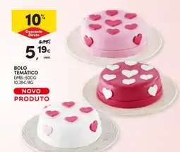 Continente Bolo temático promoção