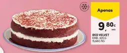 Continente Red velvet promoção