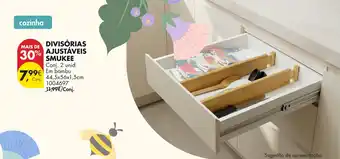 Pingo Doce Divisórias ajustáveis smukee promoção