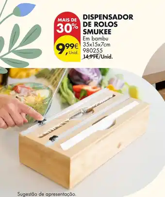 Pingo Doce Dispensador de rolos smukee promoção