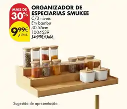 Pingo Doce Organizador de especiarias smukee promoção