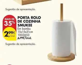 Pingo Doce Porta rolo de cozinha smukee promoção