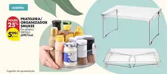 Prateleira/ organizador smukee