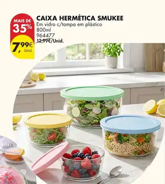 Caixa hermética smukee