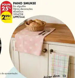 Pingo Doce Pano smukee promoção
