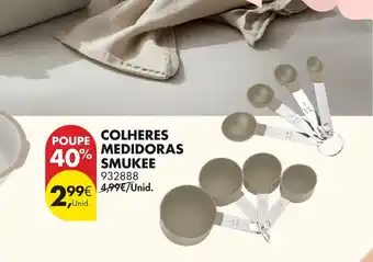 Pingo Doce Colheres medidoras smukee promoção