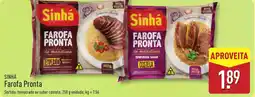ALDI SINHÁ Farofa Pronta promoção