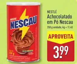 ALDI NESTLÉ Achocolatado em Pó Nescau promoção
