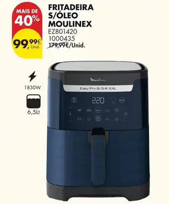 Pingo Doce Fritadeira s/óleo moulinex promoção