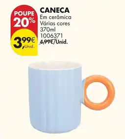 Pingo Doce Caneca promoção