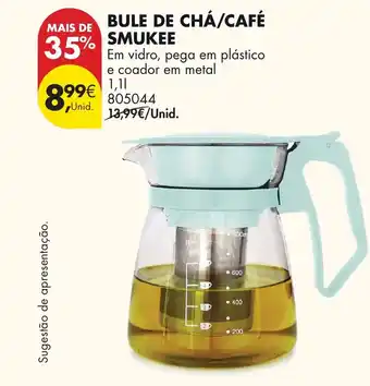 Pingo Doce Bule de chá/café smukee promoção