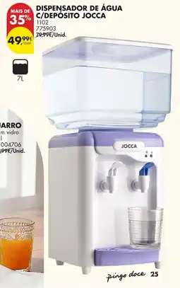 Pingo Doce Dispensador de água c/depósito jocca promoção
