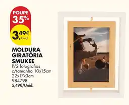 Pingo Doce Moldura giratória smukee promoção