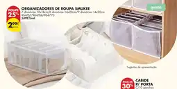 Pingo Doce Organizadores de roupa smukee promoção